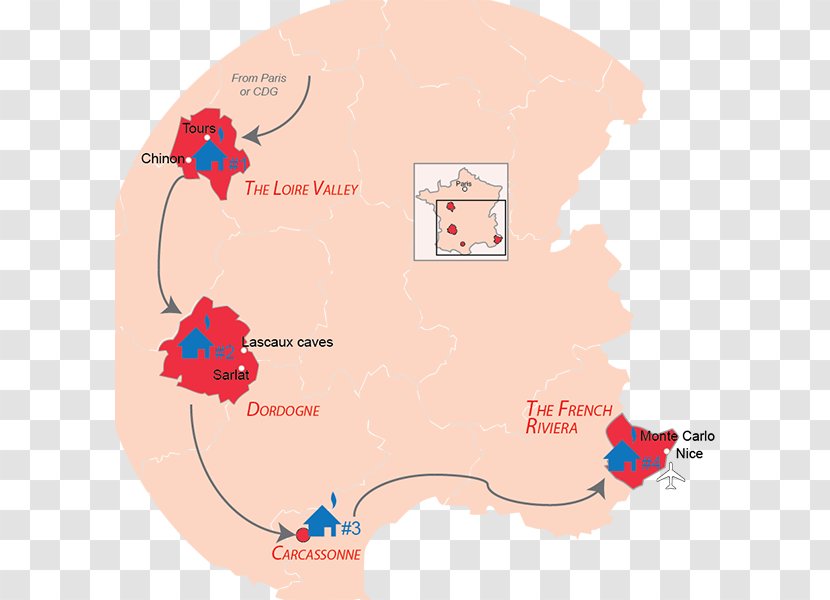 Map Tuberculosis - French Riviera Transparent PNG