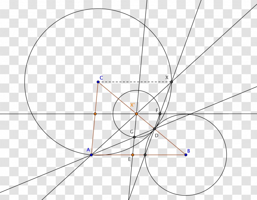 Circle Drawing Line Triangle Point - Compass Transparent PNG