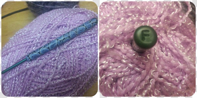 Yarn Wool Crochet Thread - Hook Transparent PNG