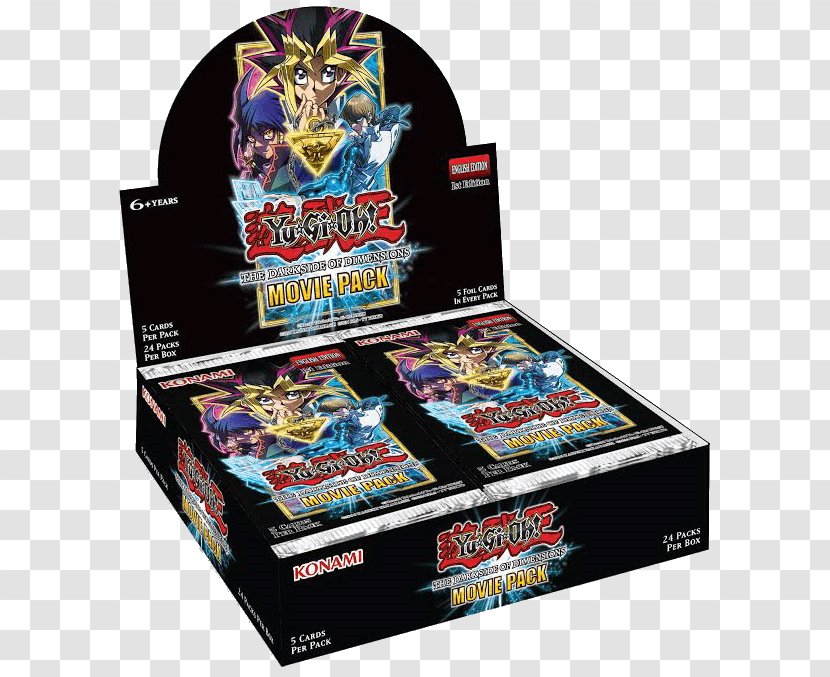 Yu-Gi-Oh! Trading Card Game Collectible Booster Pack - Konami Digital Entertainment - Dark Transparent PNG