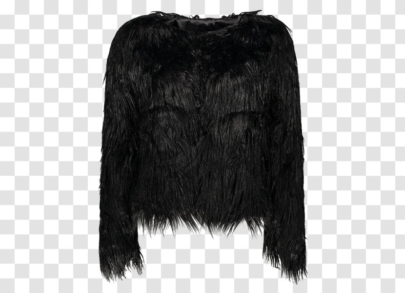 Fur Black M - Textile Transparent PNG
