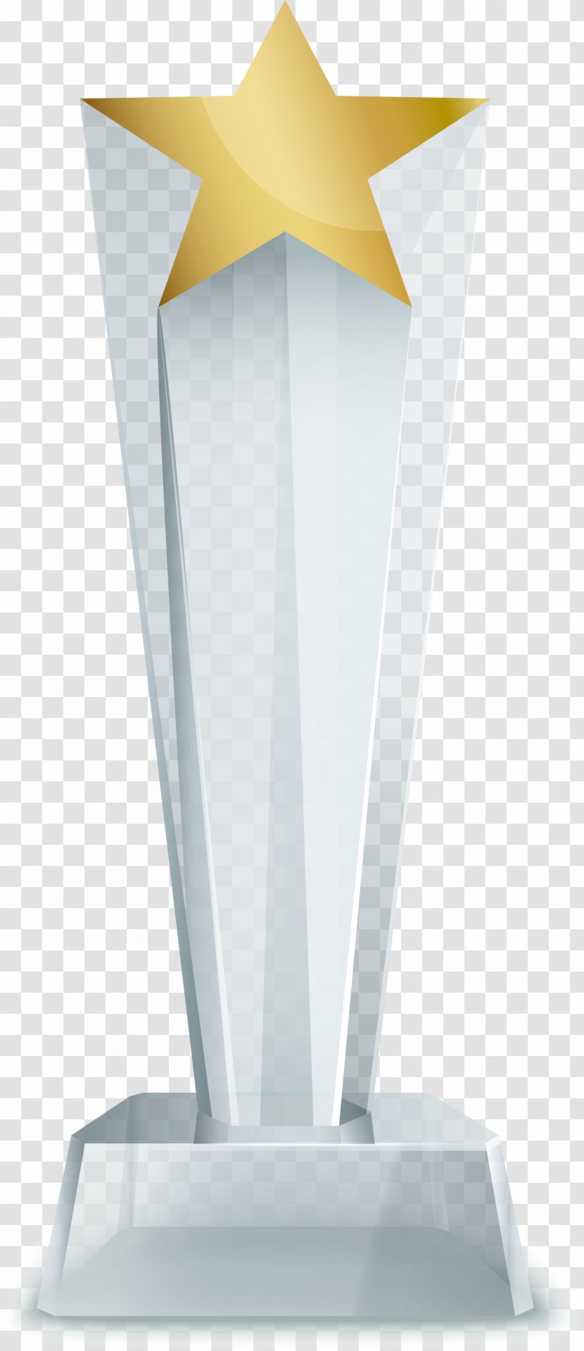 Trophy Medal Computer File - Five Pointed Star Competition Transparent PNG