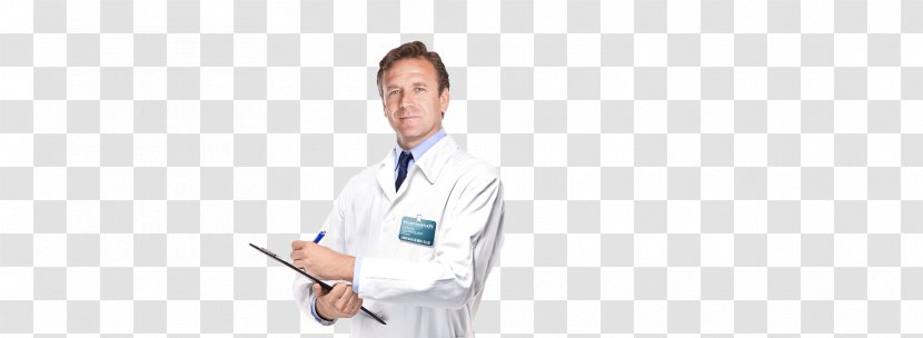 Medicine Shoulder Physician Lab Coats Sleeve - Standing Transparent PNG