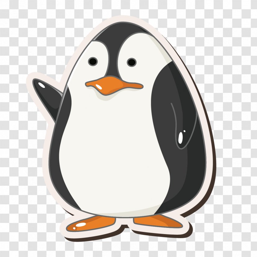 Penguin Image Cartoon Vector Graphics Drawing - Animation - Running Transparent PNG
