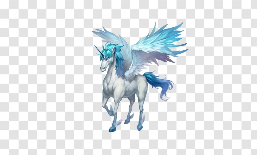 Horse Cartoon - Poster - White Pegasus Transparent PNG