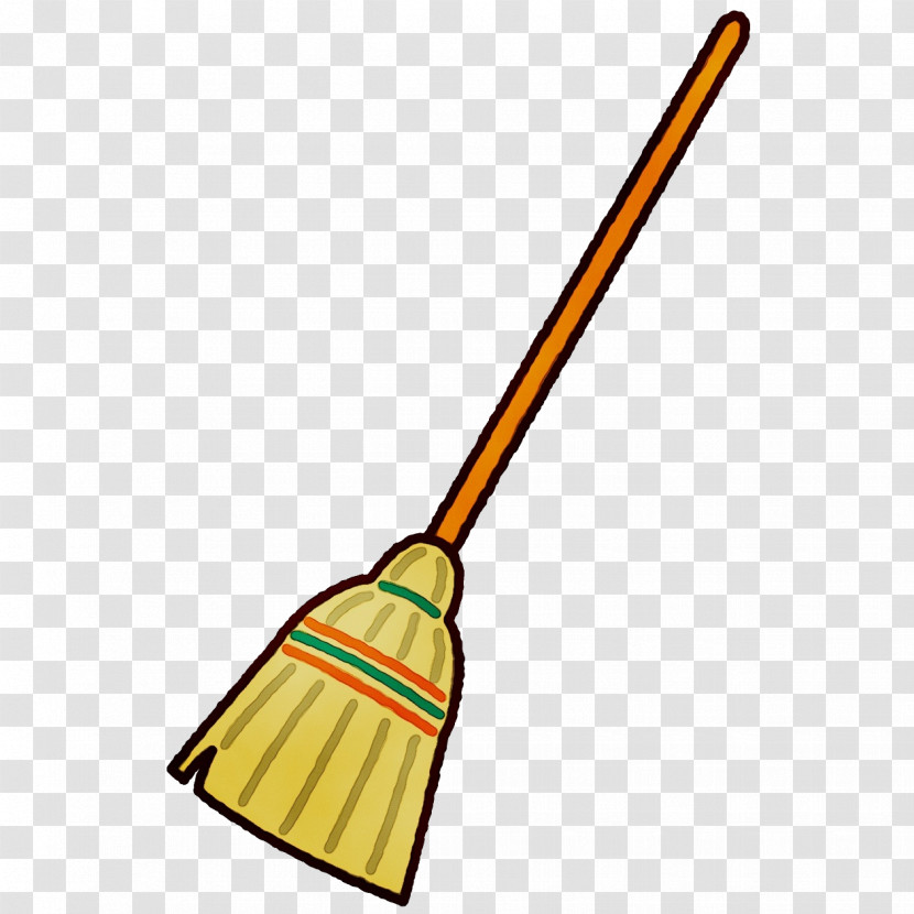 Broom Household Cleaning Supply Household Supply Transparent PNG