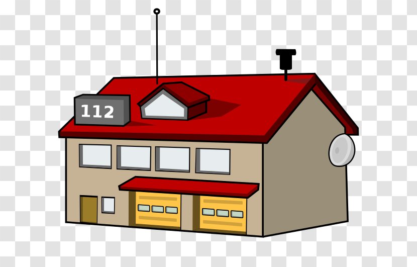 Fire Station Drawing Engine Clip Art - Prevention Transparent PNG