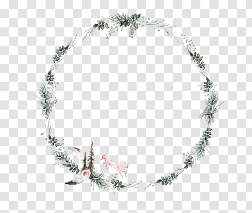 Christmas Wreath Drawing - Painting - Twig Plant Transparent PNG