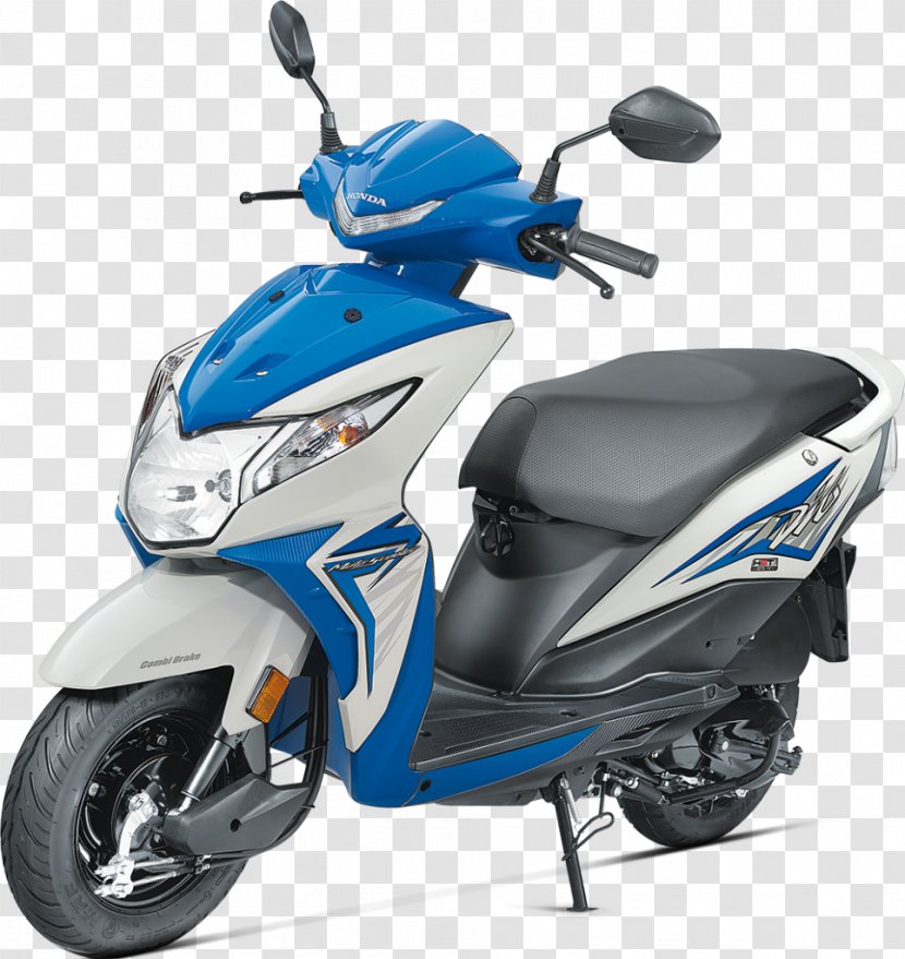 Honda Dio Scooter Motorcycle Activa - Automotive Exterior Transparent PNG