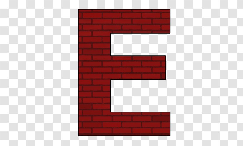Alphabet Letter Font - Brick Transparent PNG