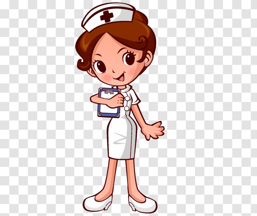 Nurse Physician Medicine Hospital Patient - Cartoon - Heart Transparent PNG