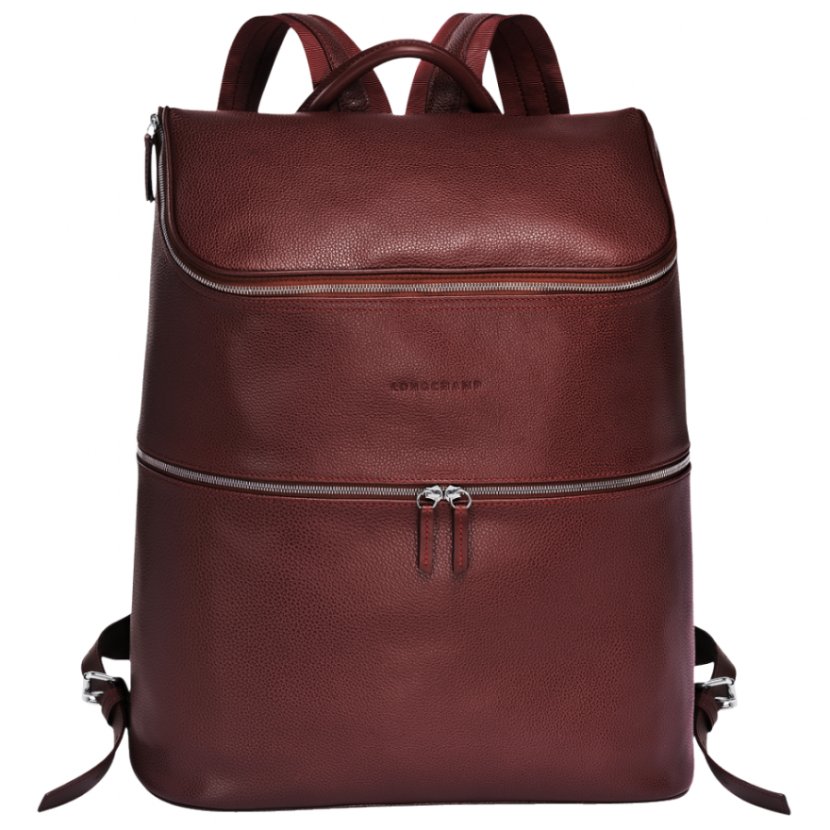 Backpack Bag Longchamp Zipper Pliage - Shoulder Transparent PNG