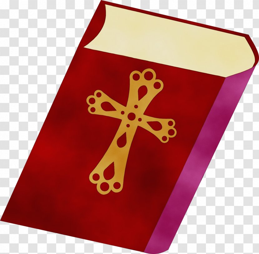 Cross Religious Item Symbol Material Property - Wet Ink Transparent PNG