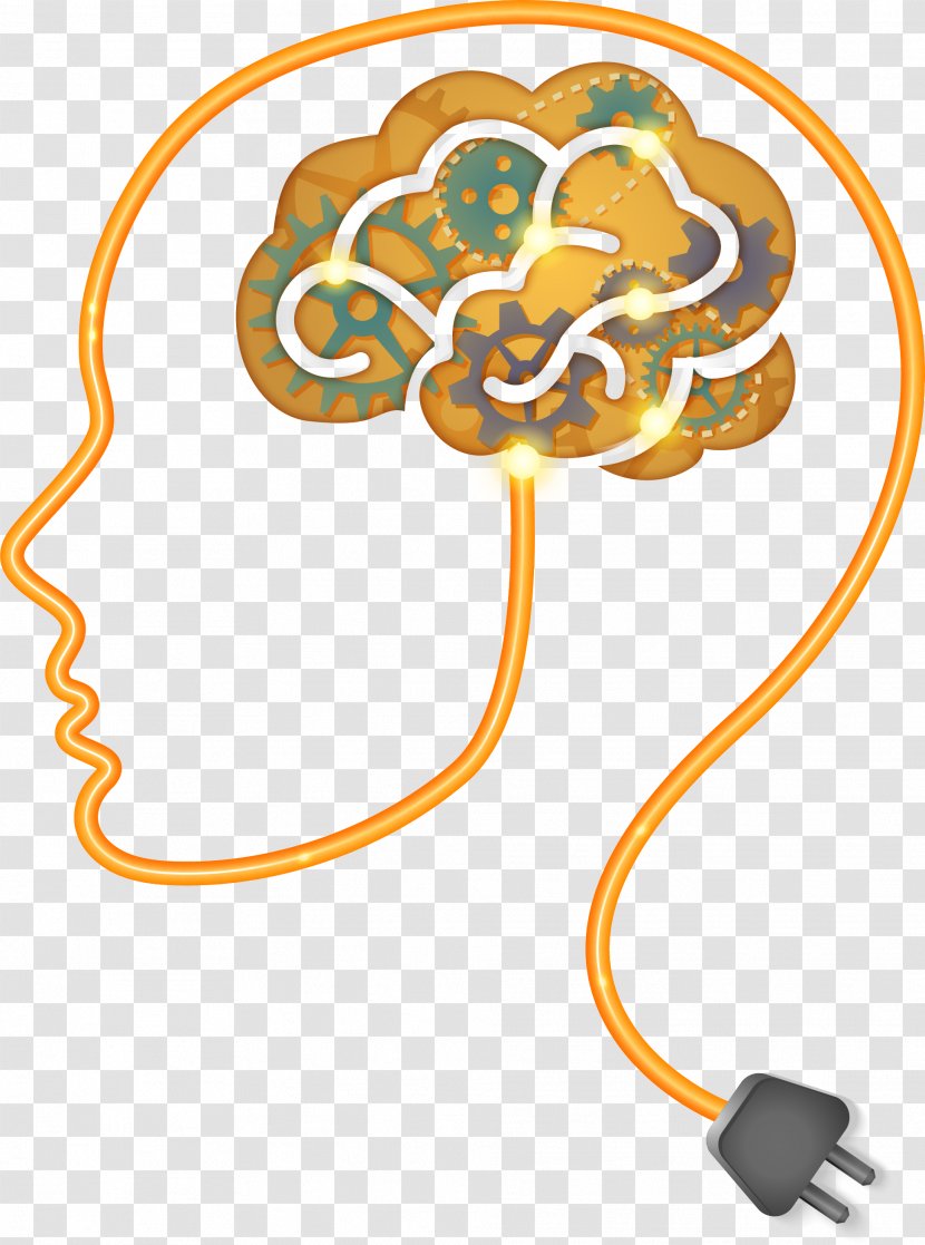 Brain Neurofeedback Icon - Portable Document Format - The Transparent PNG