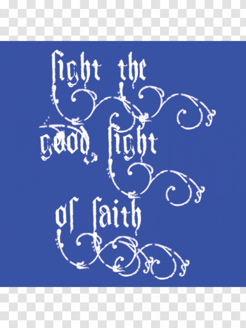 Screen Printing Color Calligraphy Font - Text - Good Fight Transparent PNG