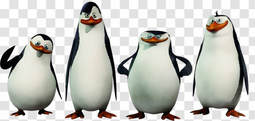 Penguin - Paint - Animation Adaptation Transparent PNG