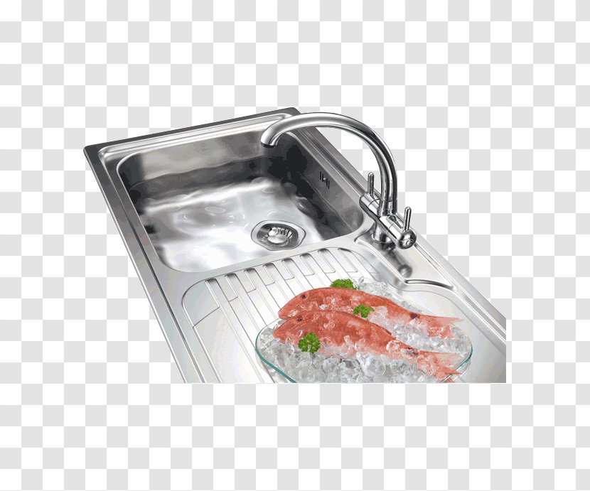 Tap Kitchen Sink Franke Bowl Transparent PNG