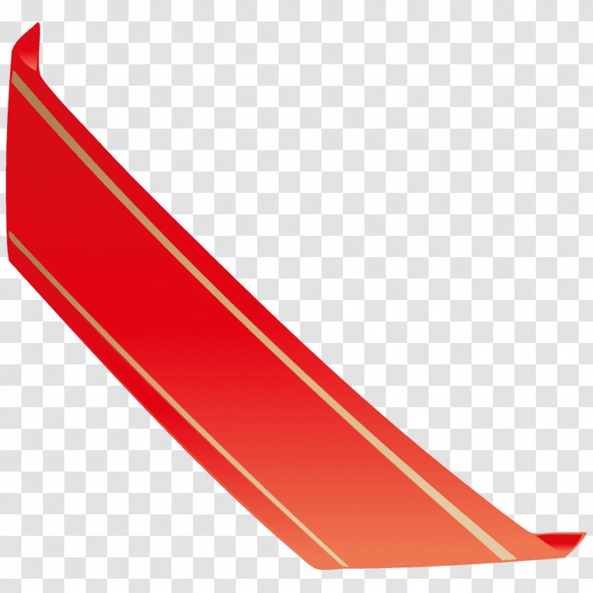 Red Pen - Ribbon - Design Transparent PNG