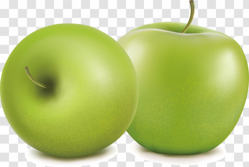 Apple Granny Smith - Green - The Fruit Vector Picture Material Transparent PNG