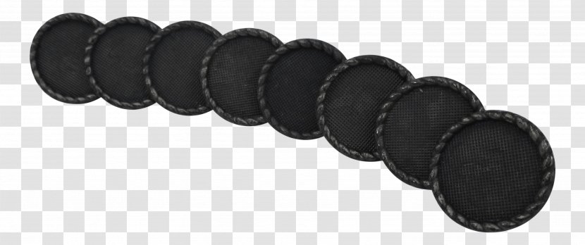 Car Rope Black M - Knobs Transparent PNG