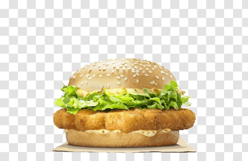 Hamburger Burger King Specialty Sandwiches Veggie Fish Sandwich - Pizza Hut - And Transparent PNG