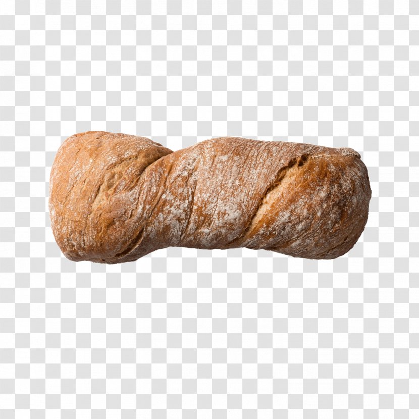 Rye Bread Baguette - Grey Transparent PNG