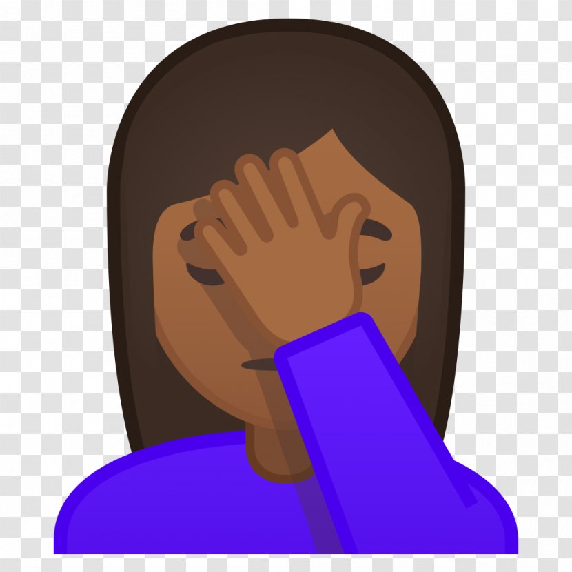 Emoji Facepalm Emoticon Clip Art Slapping Transparent PNG