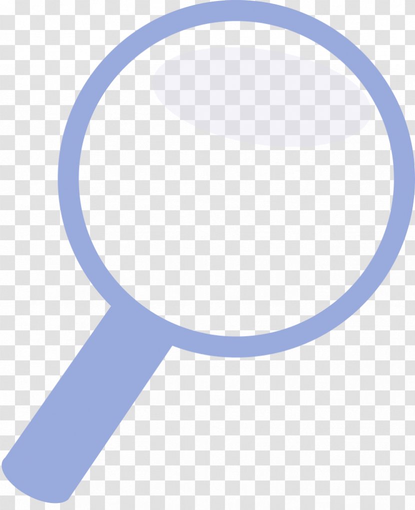 Magnifying Glass Icon - Raster Graphics - Blue Transparent PNG