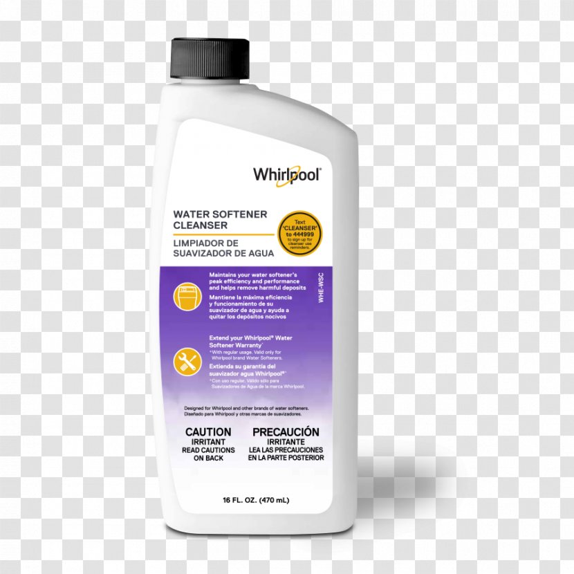 Water Softening Filter Filtration Cleanser - Purification - Label New Transparent PNG
