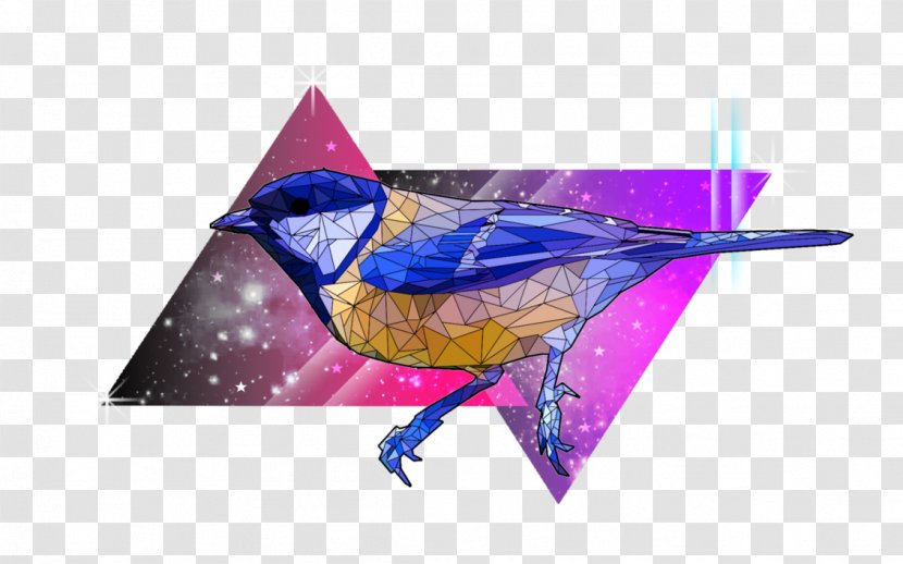 Beak Triangle Feather - Purple Transparent PNG