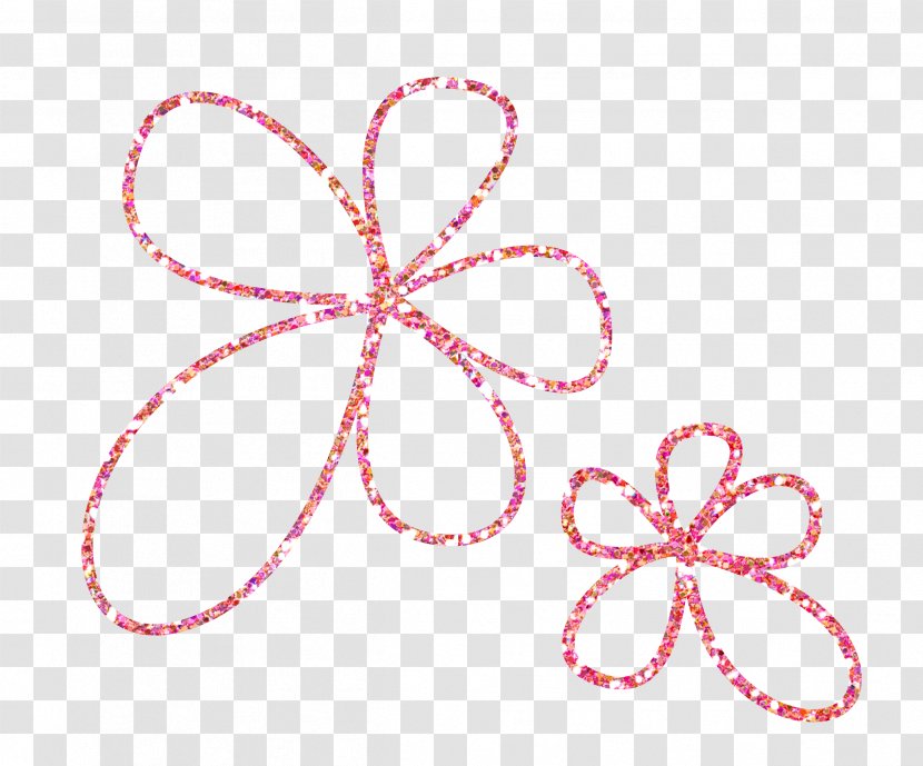 Circle Petal Pattern - Symbol - Line Flowers Transparent PNG