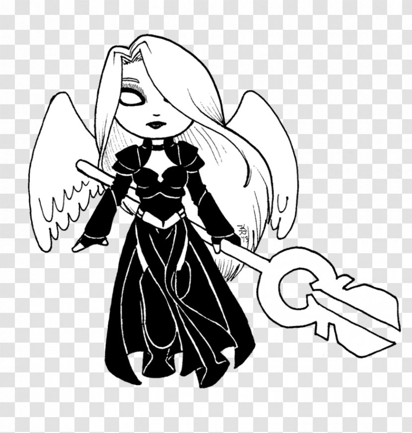 Line Art Drawing Clip - Cartoon - Death Reaper Transparent PNG