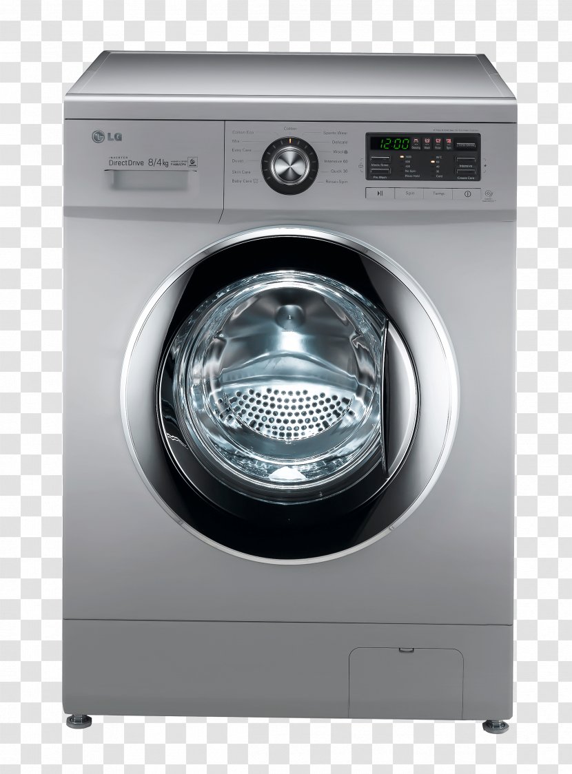 Washing Machines Clothes Dryer Direct Drive Mechanism LG Electronics Combo Washer - Machine - Wash Transparent PNG