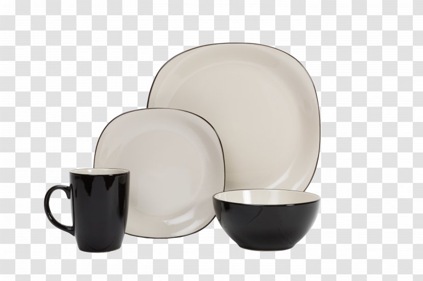 Coffee Cup Saucer Ceramic Mug - Dishware Transparent PNG