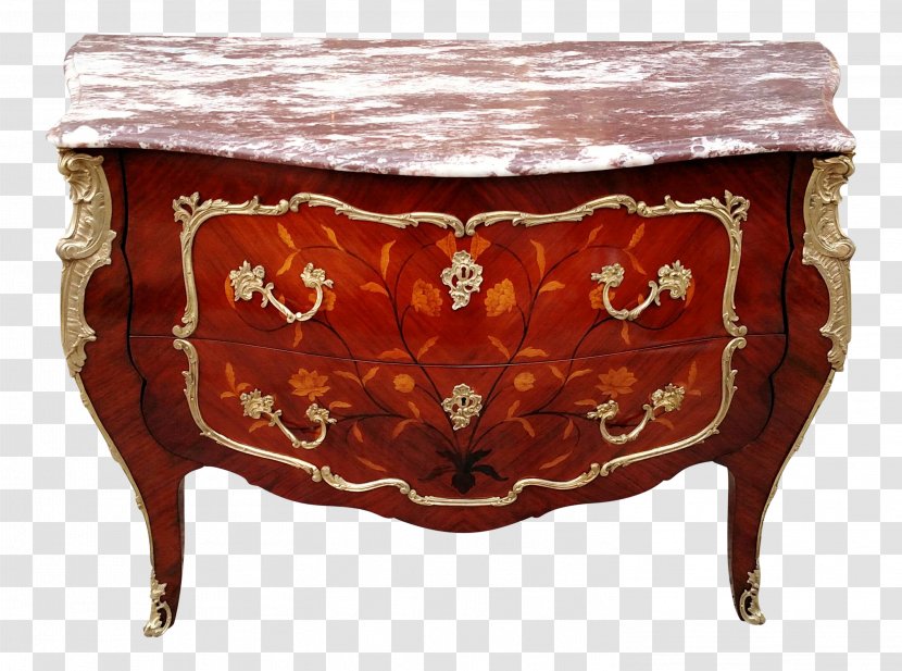 Table Buffets & Sideboards Inlay Marble Commode - Silhouette Transparent PNG