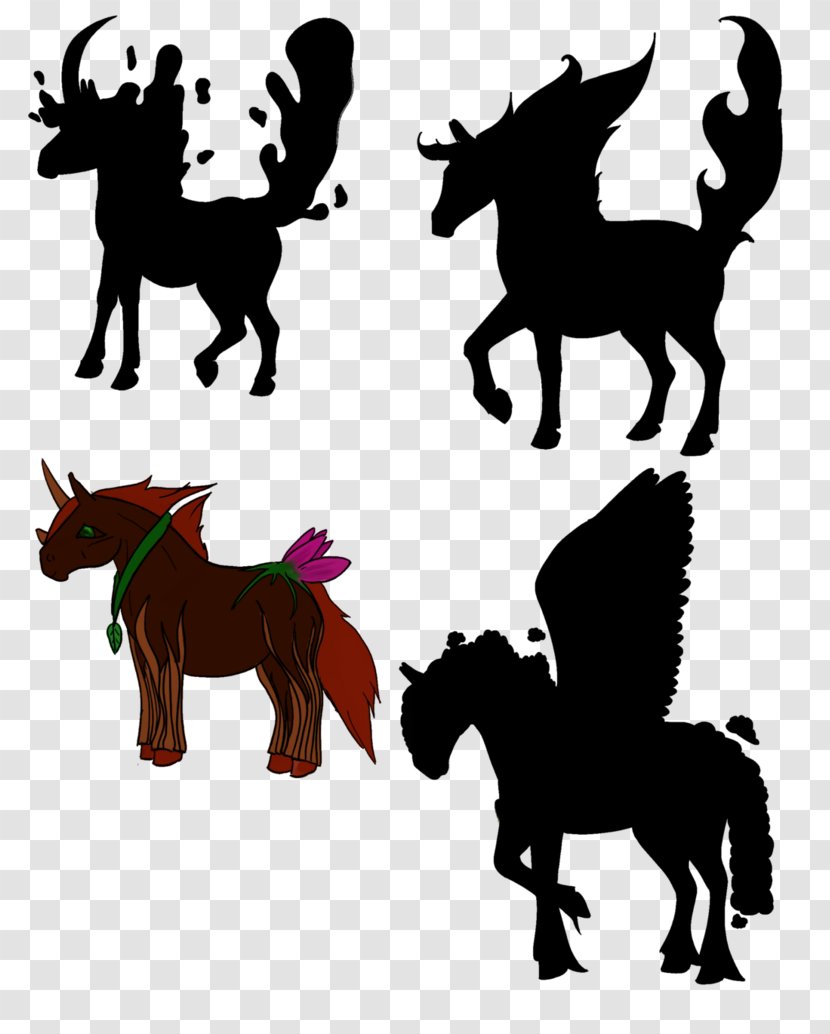 Mustang Pony Mane Pack Animal Donkey - Fictional Character Transparent PNG