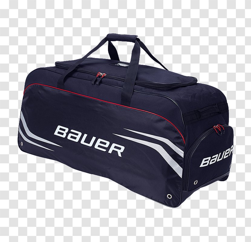 Bauer Hockey Ice Bag Goaltender Sports - Personal Protective Equipment - Carrying Tools Transparent PNG