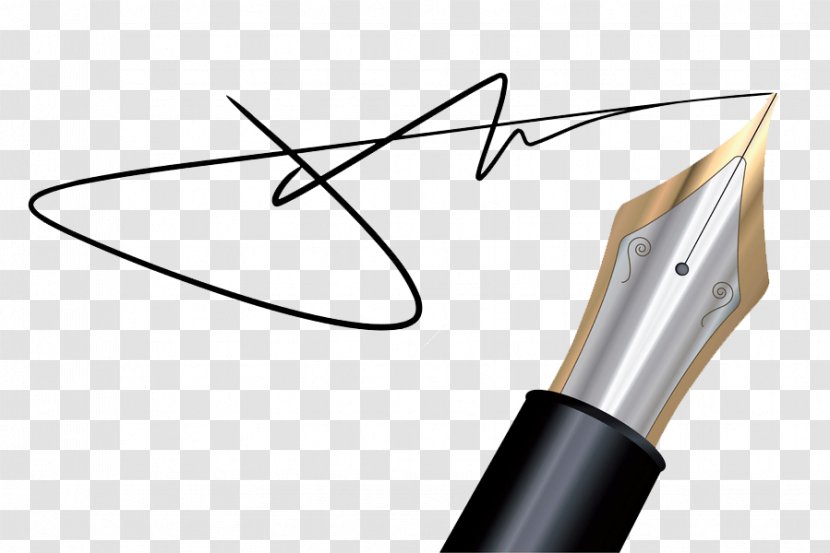 Fountain Pen Business Notary Transparent PNG