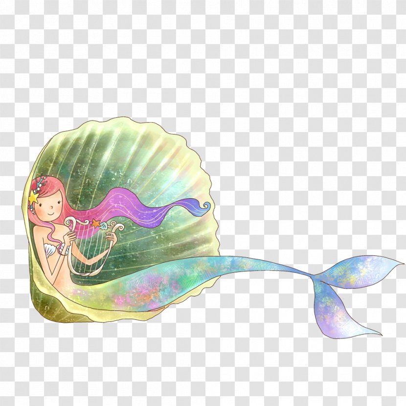 Mermaid Animation Cartoon - Fish Transparent PNG