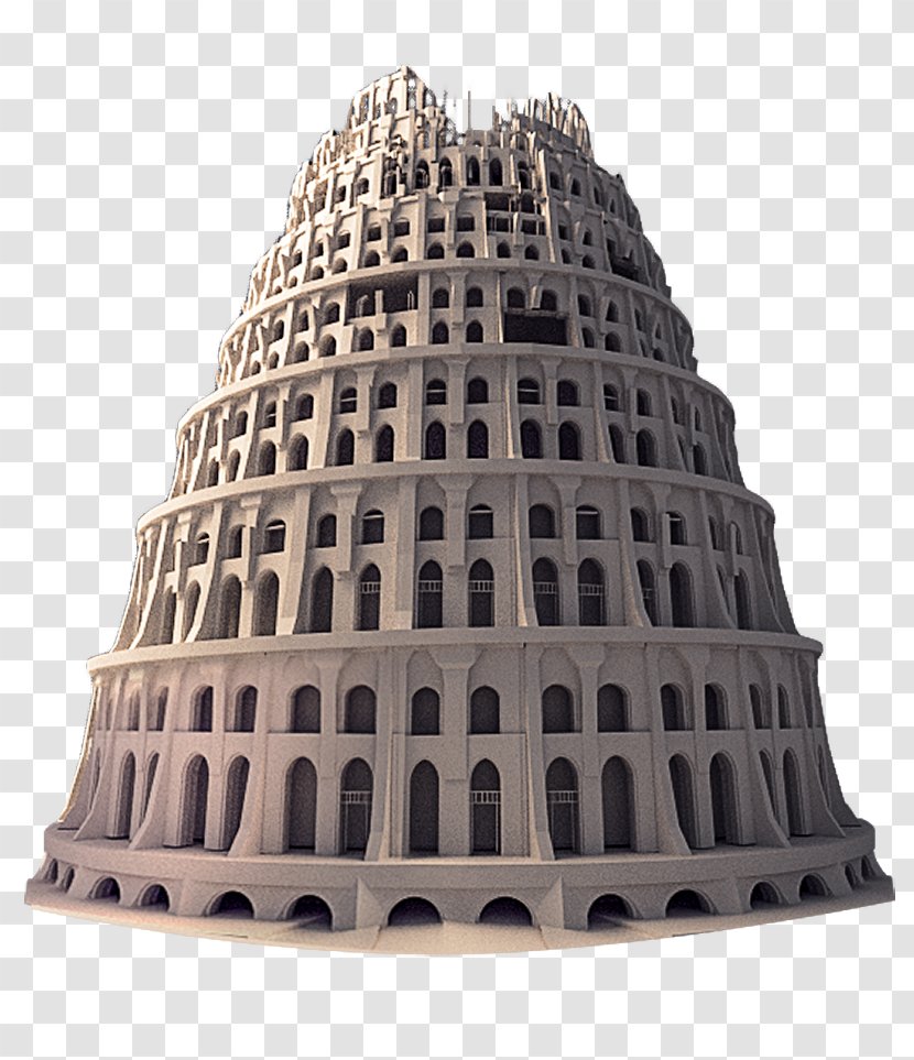 Babylon Tower Of Babel DeviantArt - Medieval Architecture - Tour Transparent PNG