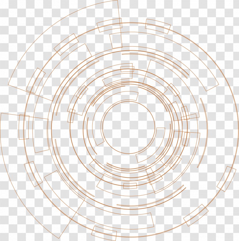 Circle Stock Photography Angle Stock.xchng Pattern - Symmetry - Yellow Sci-fi Transparent PNG