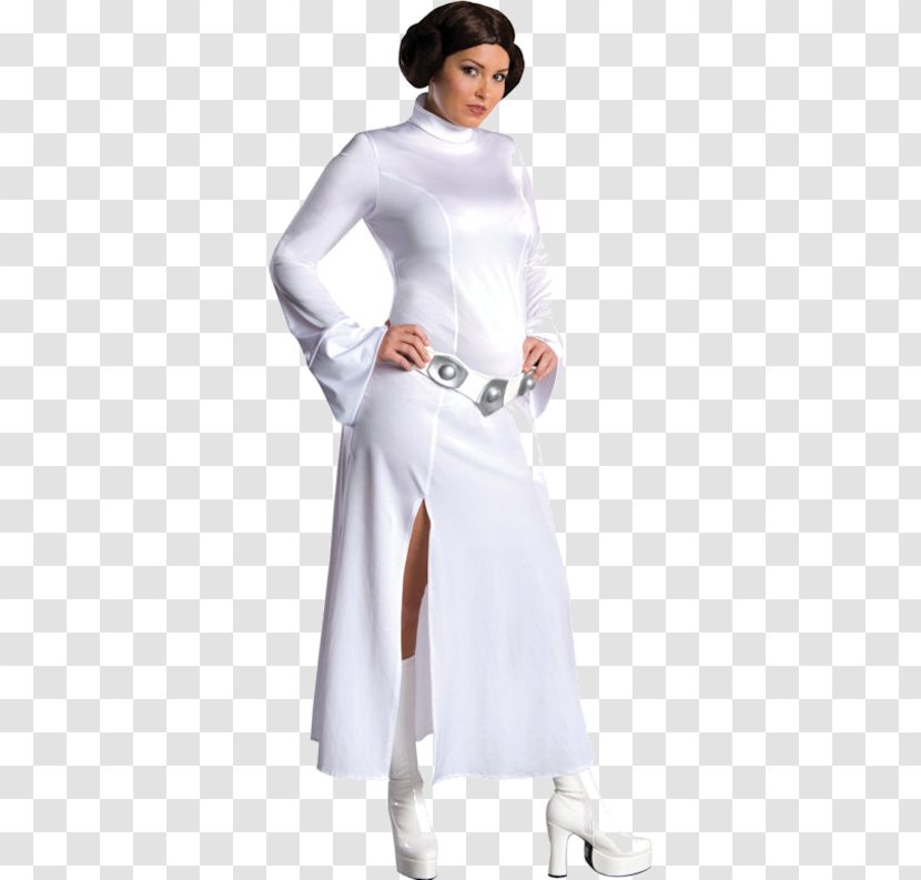 Leia Organa Star Wars Luke Skywalker Robe Costume - Princess Transparent PNG