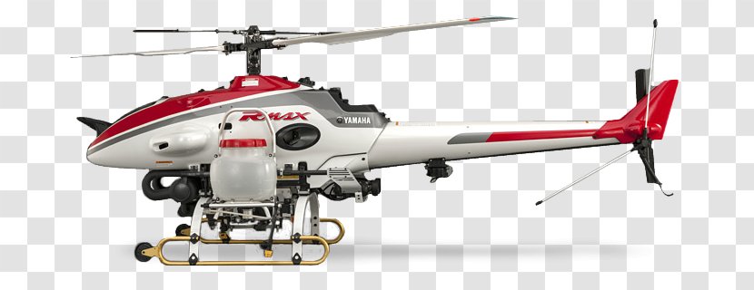Yamaha R-MAX Helicopter Rotor Motor Company Radio-controlled - Aerial Application Transparent PNG