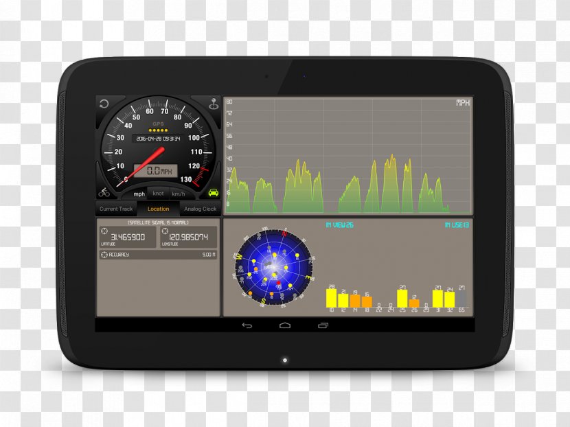 Display Device Car Motor Vehicle Speedometers Screenshot Transparent PNG