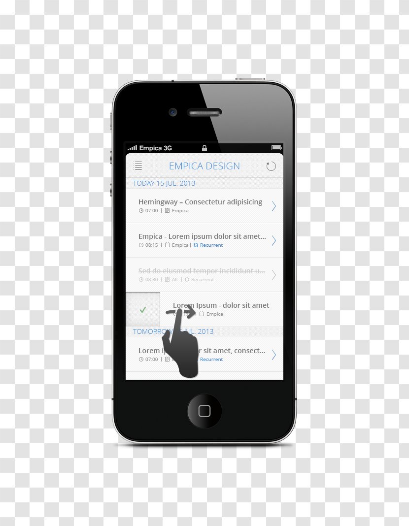 User Interface Design IPhone - Communication - Iphone Transparent PNG