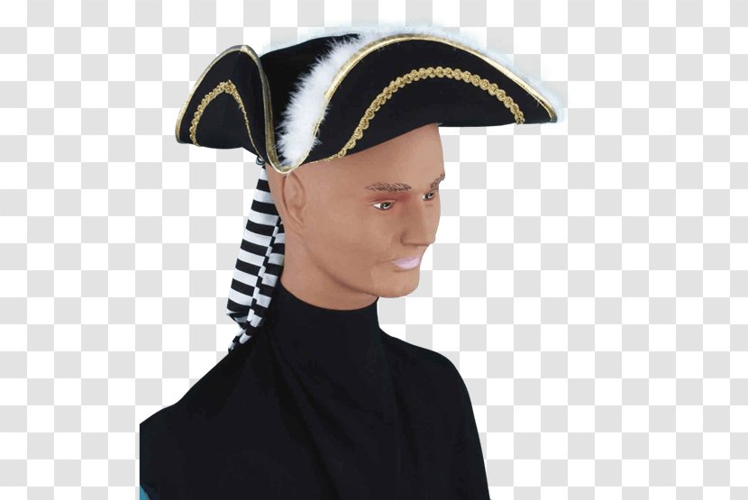 Hat Tricorne Piracy Jack Sparrow Sea Captain - Equestrian Helmet - Pirate Transparent PNG