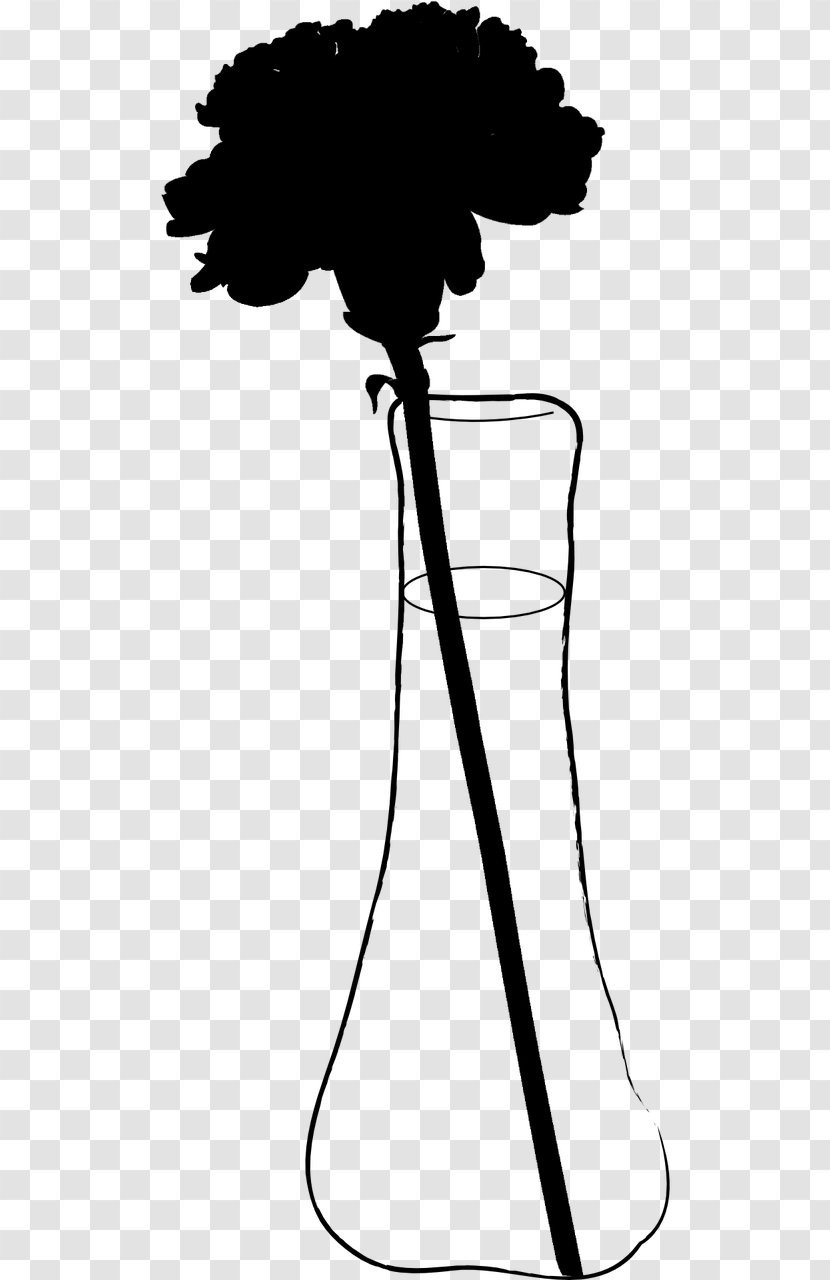 Tree Clip Art Flower Silhouette Neck - Blackandwhite Transparent PNG