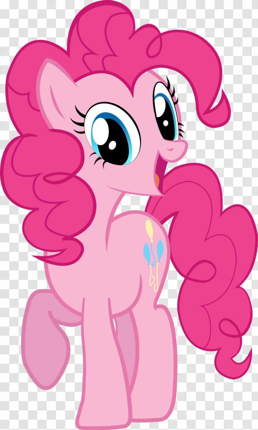 Pinkie Pie Rainbow Dash Pony Twilight Sparkle Rarity - Tree - Vector Transparent PNG