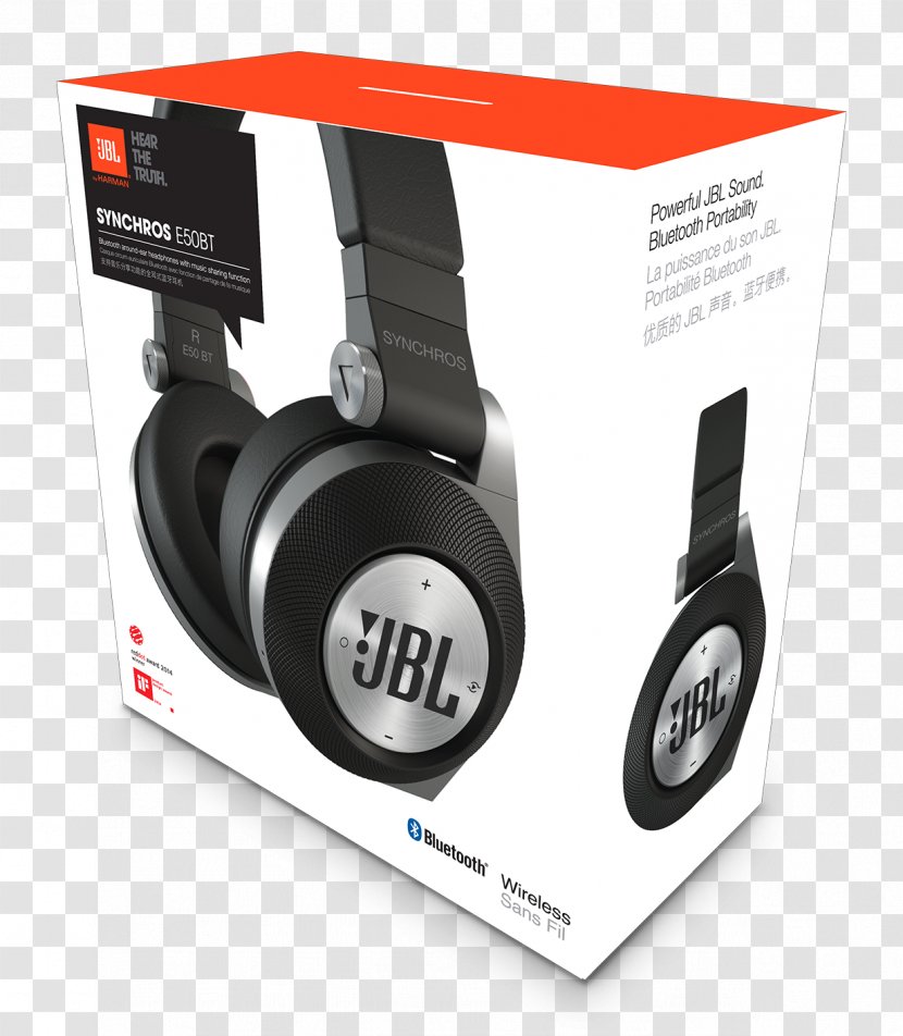 Headphones JBL Synchros E50BT Bluetooth Headset - Jbl - Extreme Transparent PNG
