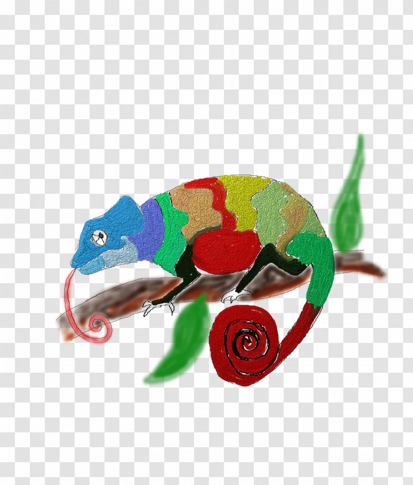 Chameleons Lizard Reptile Illustration - Android Application Package - Colored Chameleon Transparent PNG
